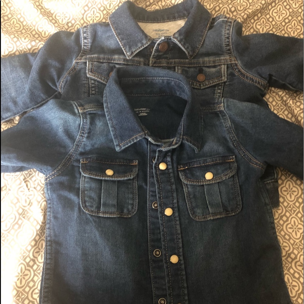 Infants Denim BABY GAP 12-18 & 18-24 months
